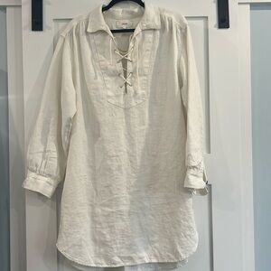 Xirena - “Damien” white washed dress - size L